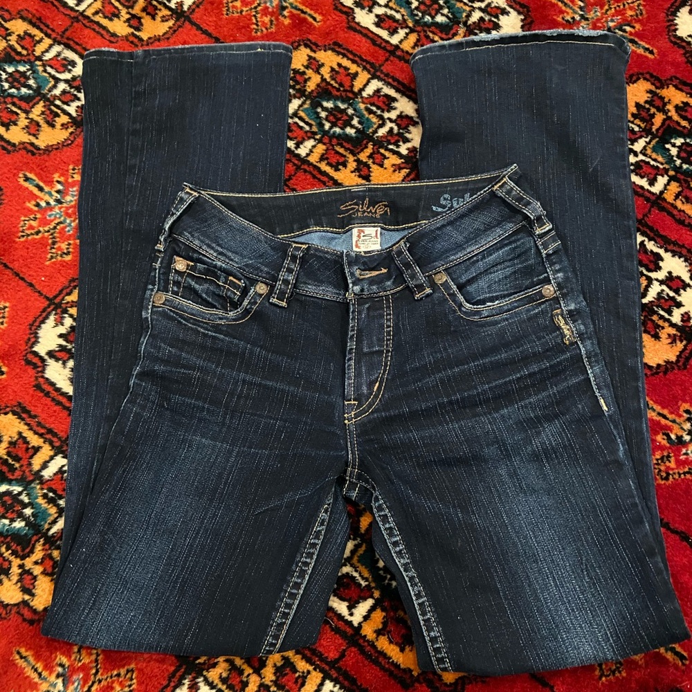 Silver Suki Jeans